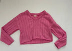 LA Hearts Sweater Small Pink Knit
