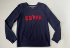 U.S. Polo Assn. Sweater Medium Navy Blue Cotton Knit