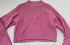 LA Hearts Sweater Small Pink Knit/Cotton