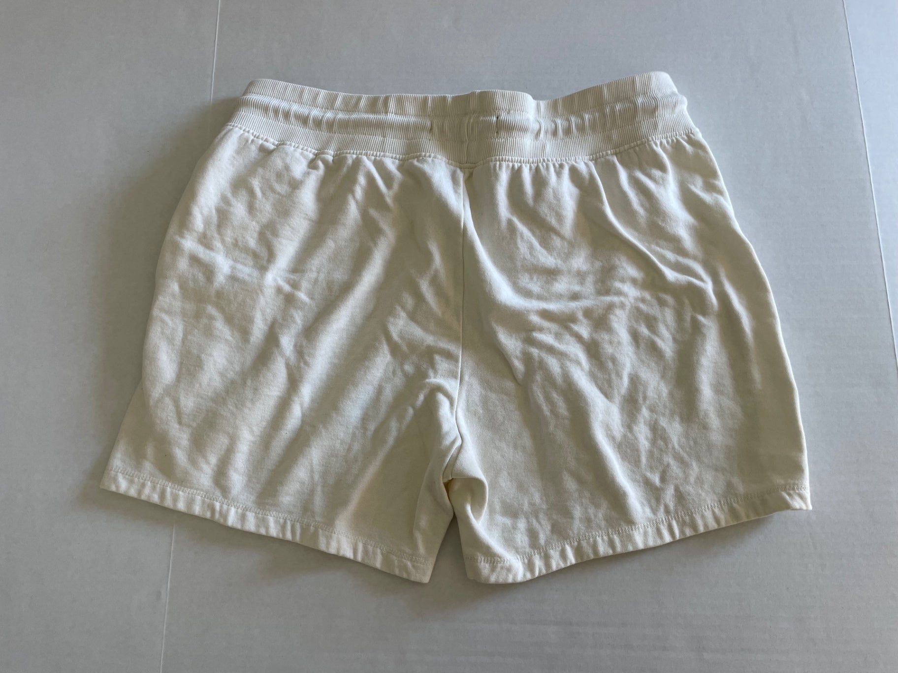 Knickerbocker Shorts Large Cream/Off-whiteCotton, Fleece, Polyester