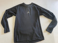 Jordan (by Nike) Tops Small Black Polyester with satin-like finish and some mesh accents