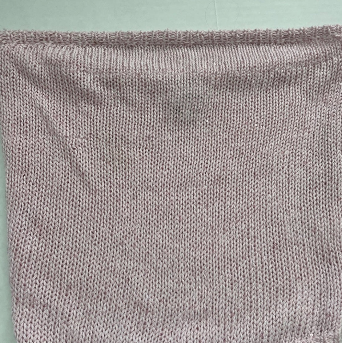 LA Hearts Tops Extra Small Pink Knit