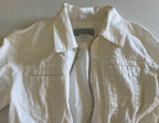 Magri's original design Jackets/Coats Small Cream/White Cotton denim 