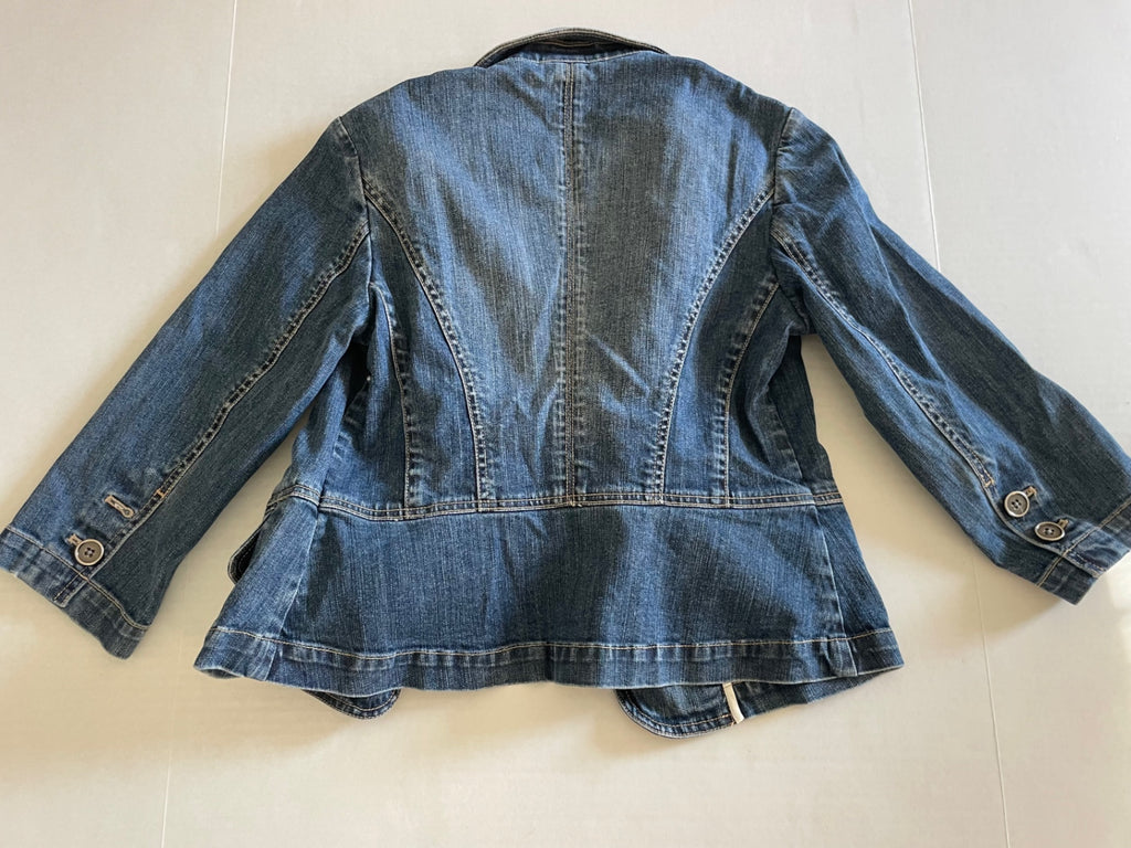 Talbots Jackets/Coats 6 Blue Denim