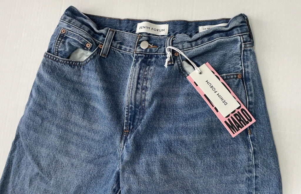 Denim Forum Jeans 28 Blue Denim