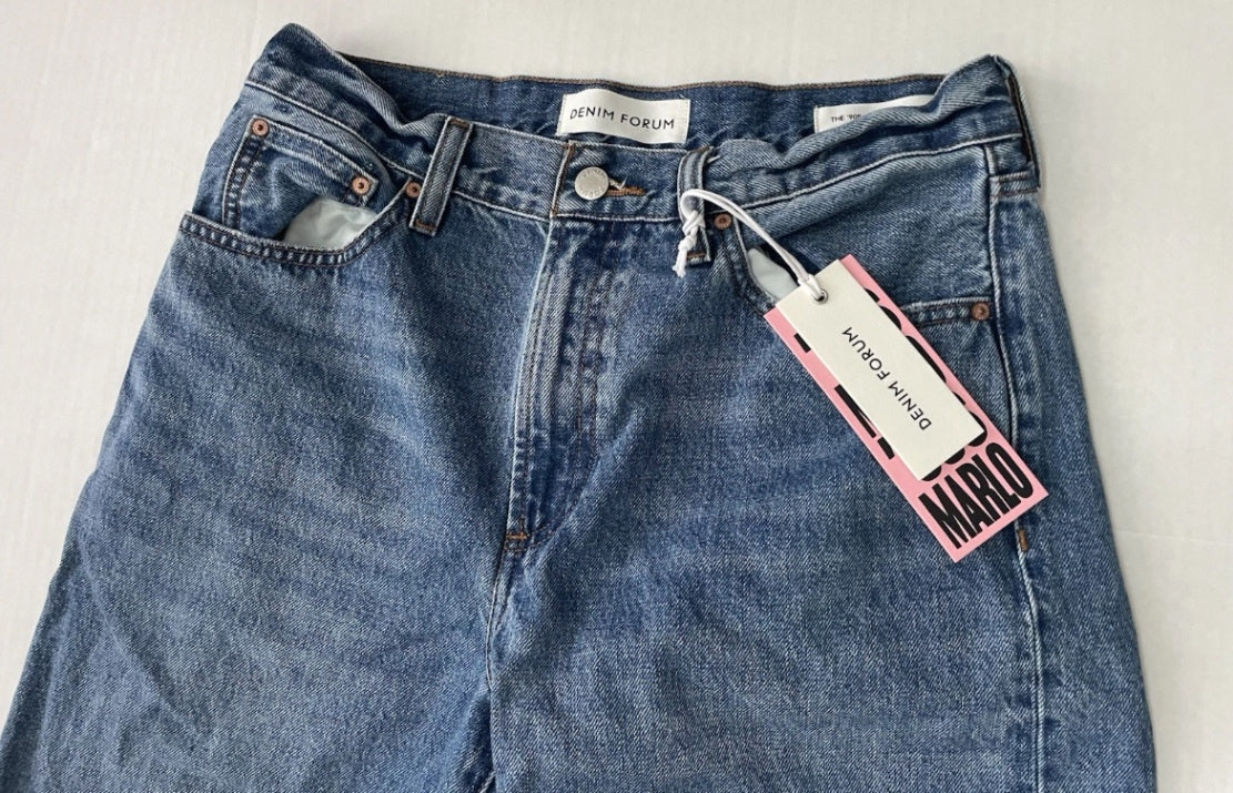 Denim Forum Jeans 28 Blue Denim