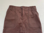 Wild Fable Cargo Skirt Extra Extra Small Brown Cotton