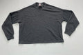 Victoria’s Secret Long Sleeve Top/Turtleneck Extra Small Dark GrayKnit fabric blend/Polyester