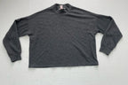 Victoria’s Secret Long Sleeve Top/Turtleneck Extra Small Dark GrayKnit fabric blend/Polyester