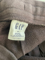 Gap Sweatpants Medium Brown Cotton, polyester, recycled polyester