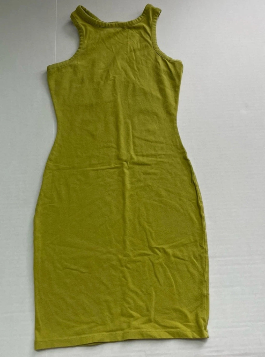 Wild Fable Slip Dress Extra Small Green Cotton Blend