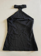 Zara Tops Medium Black Satin-like fabric, Polyester