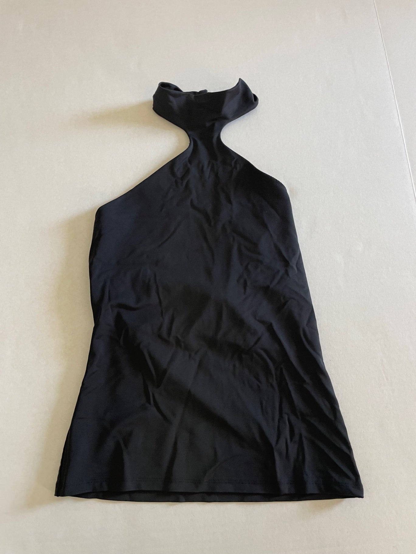 Zara Tops Medium Black Satin-like fabric, Polyester