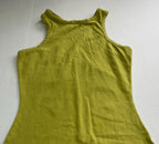 Wild Fable Slip Dress Extra Small Green Cotton Blend