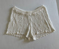 Unknown Shorts Medium White Knitted fabric