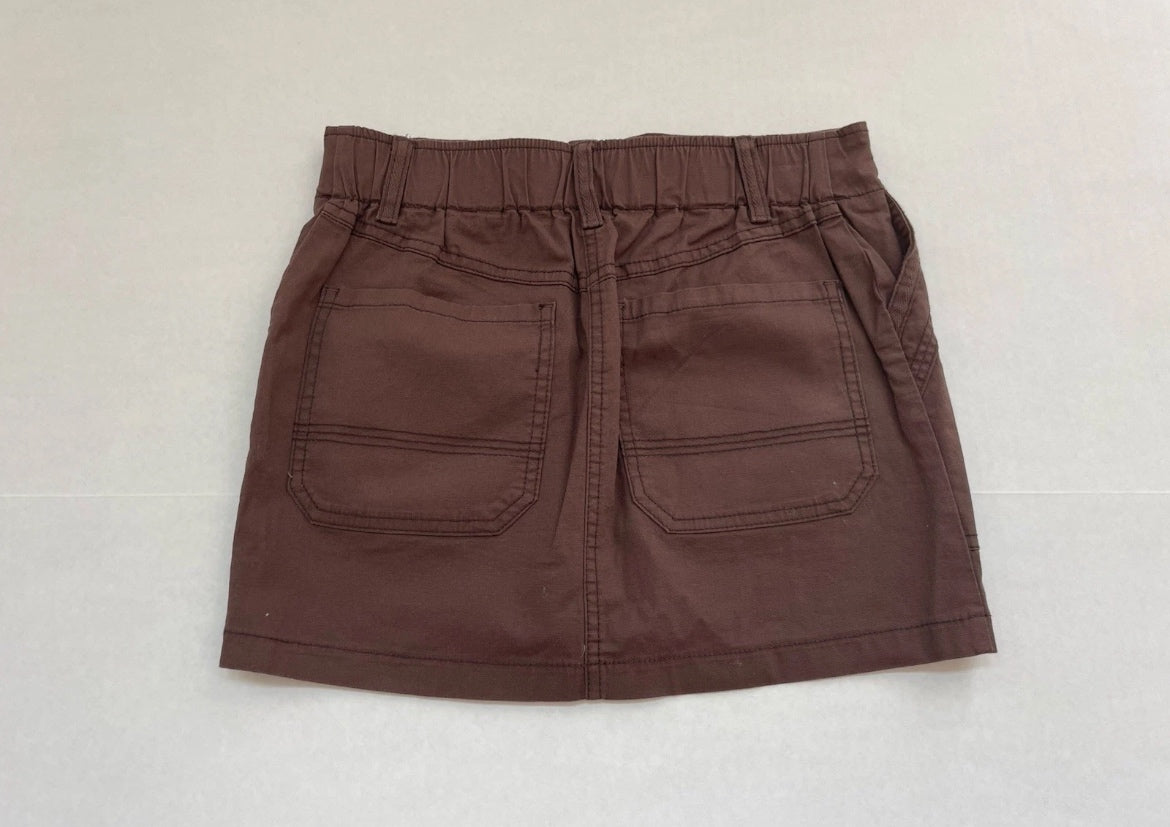 Wild Fable Cargo Skirt Extra Extra Small Brown Cotton