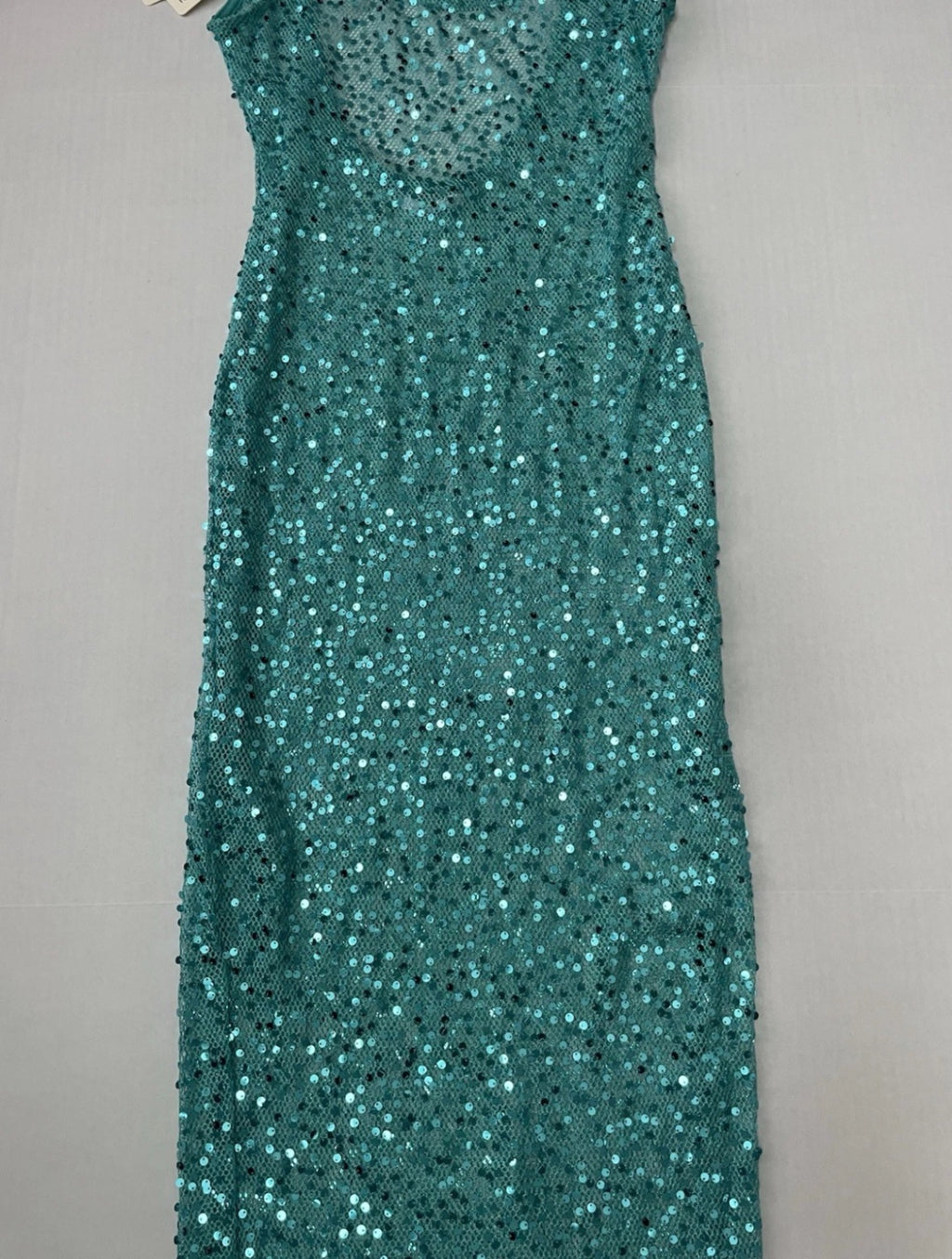 Peppermayo Dresses/Rompers Extra Small Teal Sequin and mesh