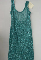 Peppermayo Dresses/Rompers Extra Small Teal Sequin and mesh