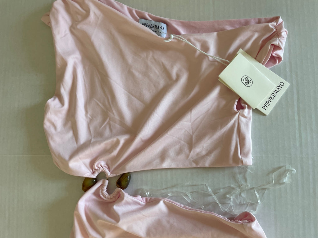 Peppermayo Dresses/Rompers Small Pink Polyester and Spandex