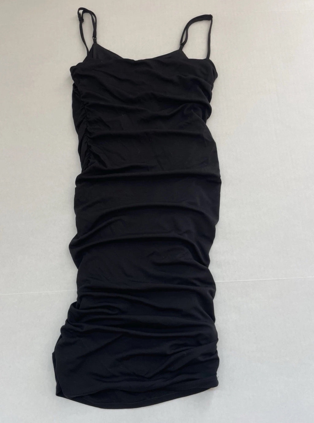 Express Slip Dress Extra Small Black Polyester/Spandex