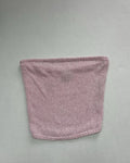 LA Hearts Tops Extra Small Pink Knit