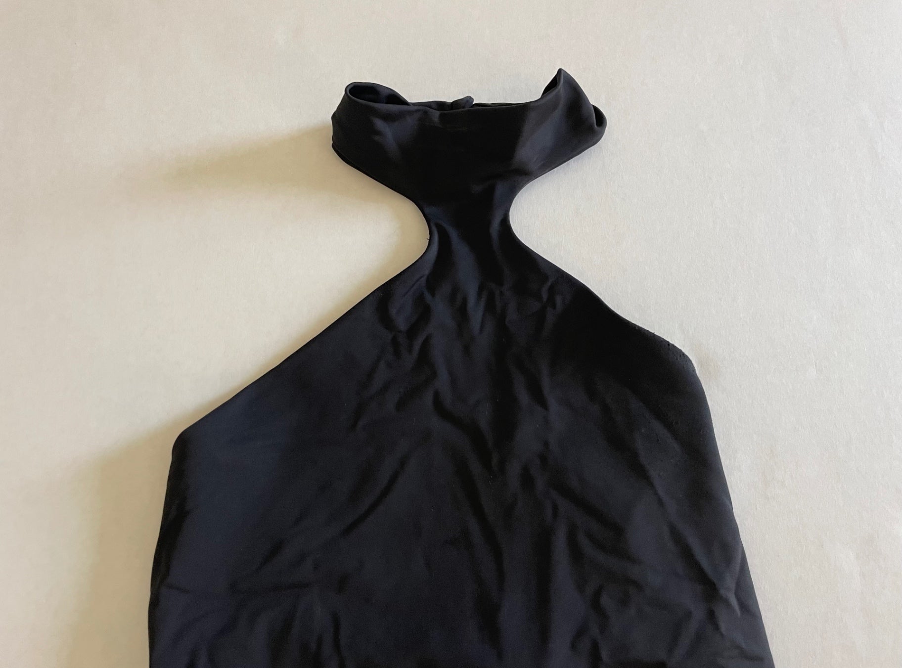 Zara Tops Medium Black Satin-like fabric, Polyester