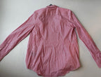 Polo Ralph Lauren Long Sleeve Button Up Top 8 Red and White Stripes Cotton
