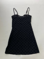 Meshki Dresses/Rompers Small Black Mesh with a printed monogram