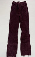 Levi's Jeans 23 Burgundy Corduroy