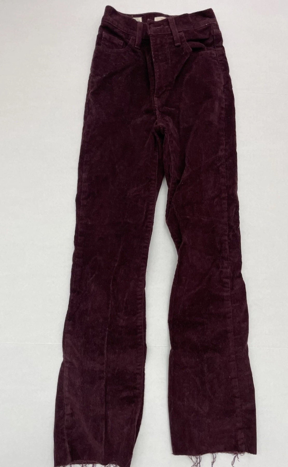 Levi's Jeans 23 Burgundy Corduroy