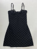 Meshki Dresses/Rompers Small Black Mesh with a printed monogram