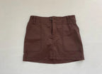 Wild Fable Cargo Skirt Extra Extra Small Brown Cotton