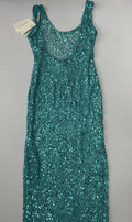 Peppermayo Dresses/Rompers Extra Small Teal Sequin and mesh