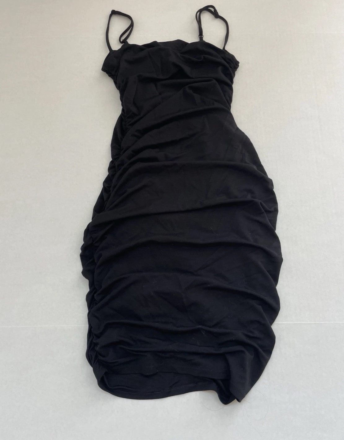 Express Slip Dress Extra Small Black Polyester/Spandex