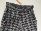 Skims Sweatpants Small Gray and black Fleece (Sherpa), Polyester