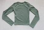 Hollister Tops Extra Extra Small Sage Green Nylon, Polyester