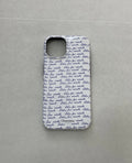 Clementina Accessories iPhone 14 White and Blue Plastic