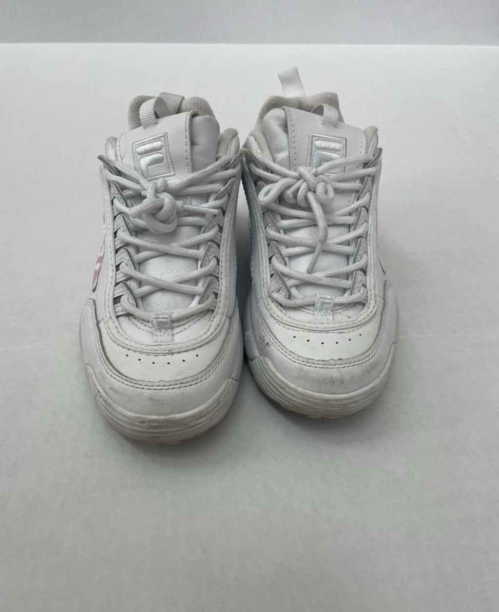 FILA Disrupter Shoes 7 White Leather and synthetic