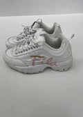 FILA Disrupter Shoes 7 White Leather and synthetic