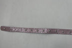Justice Accessories Extra Small Pink/Lilac Synthetic leather with rhinestones and metallic studs