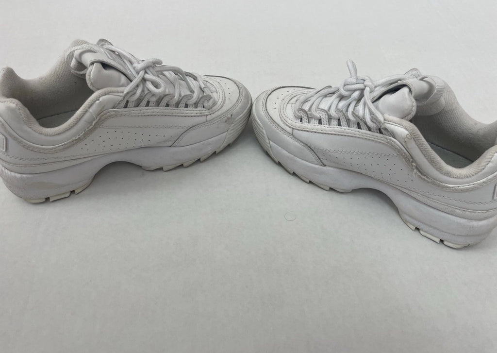 FILA Disrupter Shoes 7 White Leather and synthetic