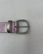 Justice Accessories Extra Small Pink/Lilac Synthetic leather with rhinestones and metallic studs