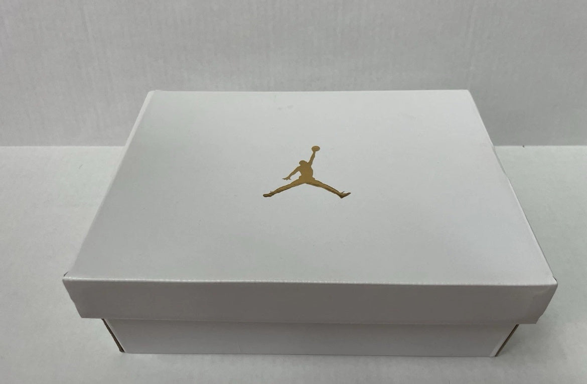 Nike Air Jordan 1 Low SE Shoes 8 Light Green and White Leather and Mesh