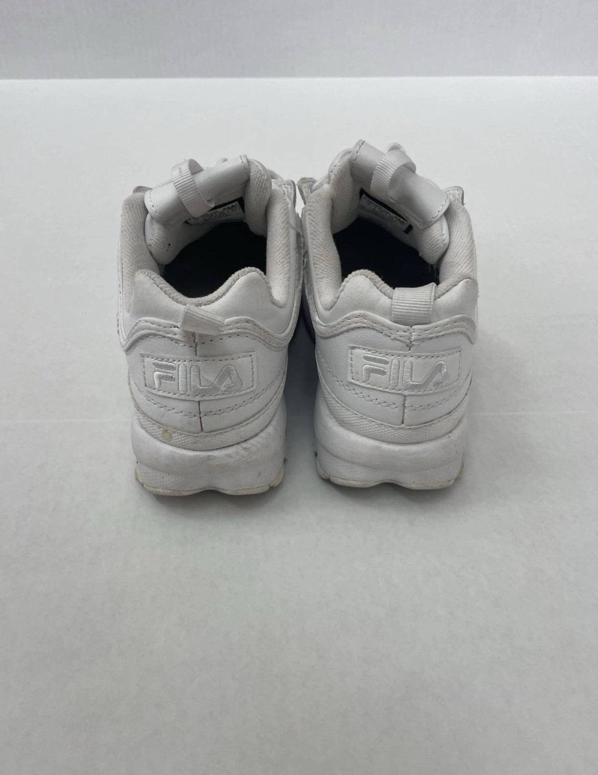 FILA Disrupter Shoes 7 White Leather and synthetic