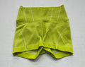 Aerie Shorts Extra Small Lime Green Corduroy and Elastic, Polyester