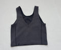 Lululemon Tops 0 Gray Recycled Polyester, Elastanne, Lenzing Modal, Cotton