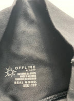OFFLINE by Aerie Skirts/Skorts Extra Extra Small Black Recycled Polyester, Elastane, Nylon