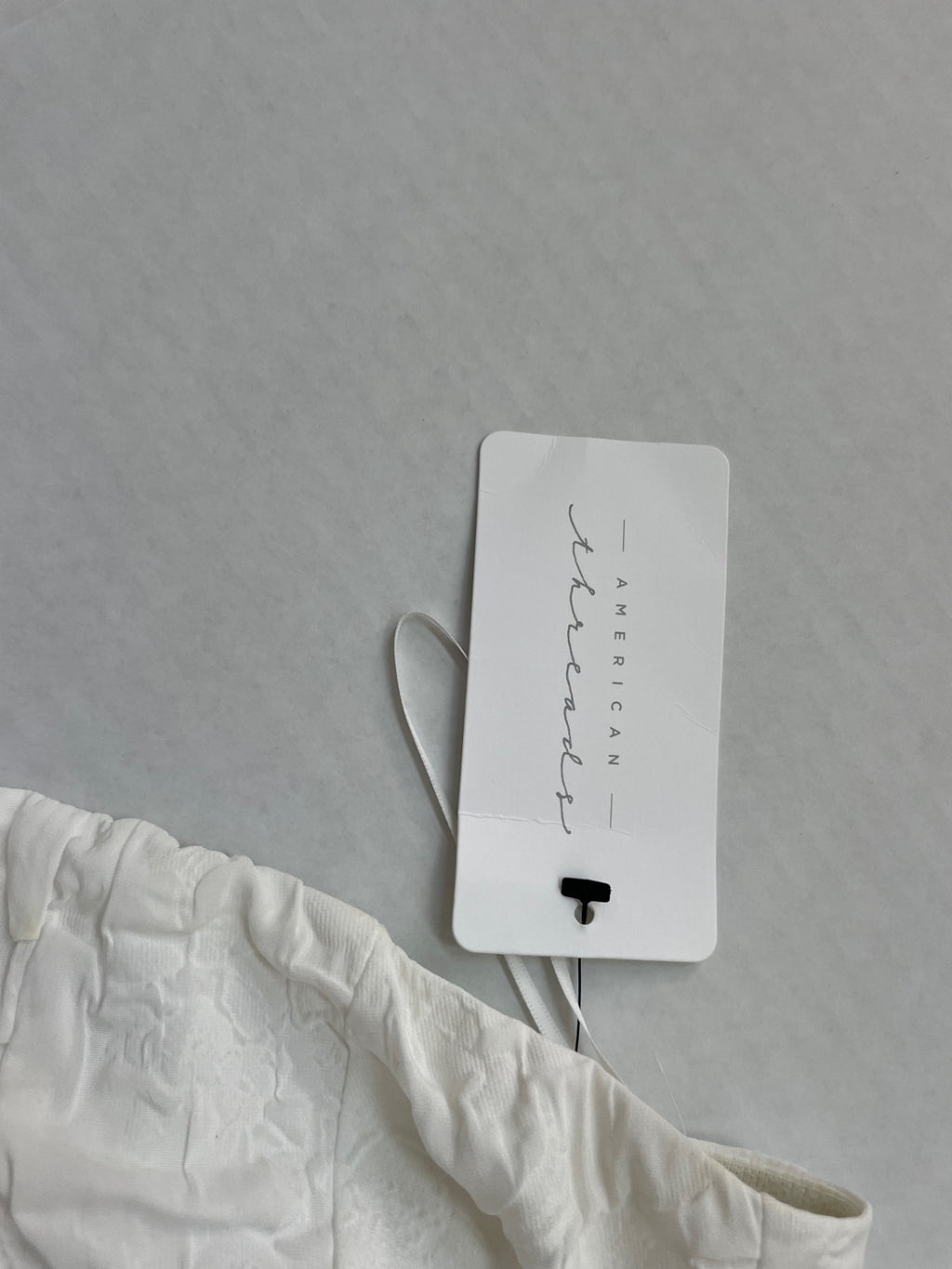 American Threads Small Dresses/Rompers Off-white Embossed textured cloth, Polyester lining