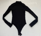 American Eagle Tops Extra Small Black Viscose, Nylon, Elastane, Polyester