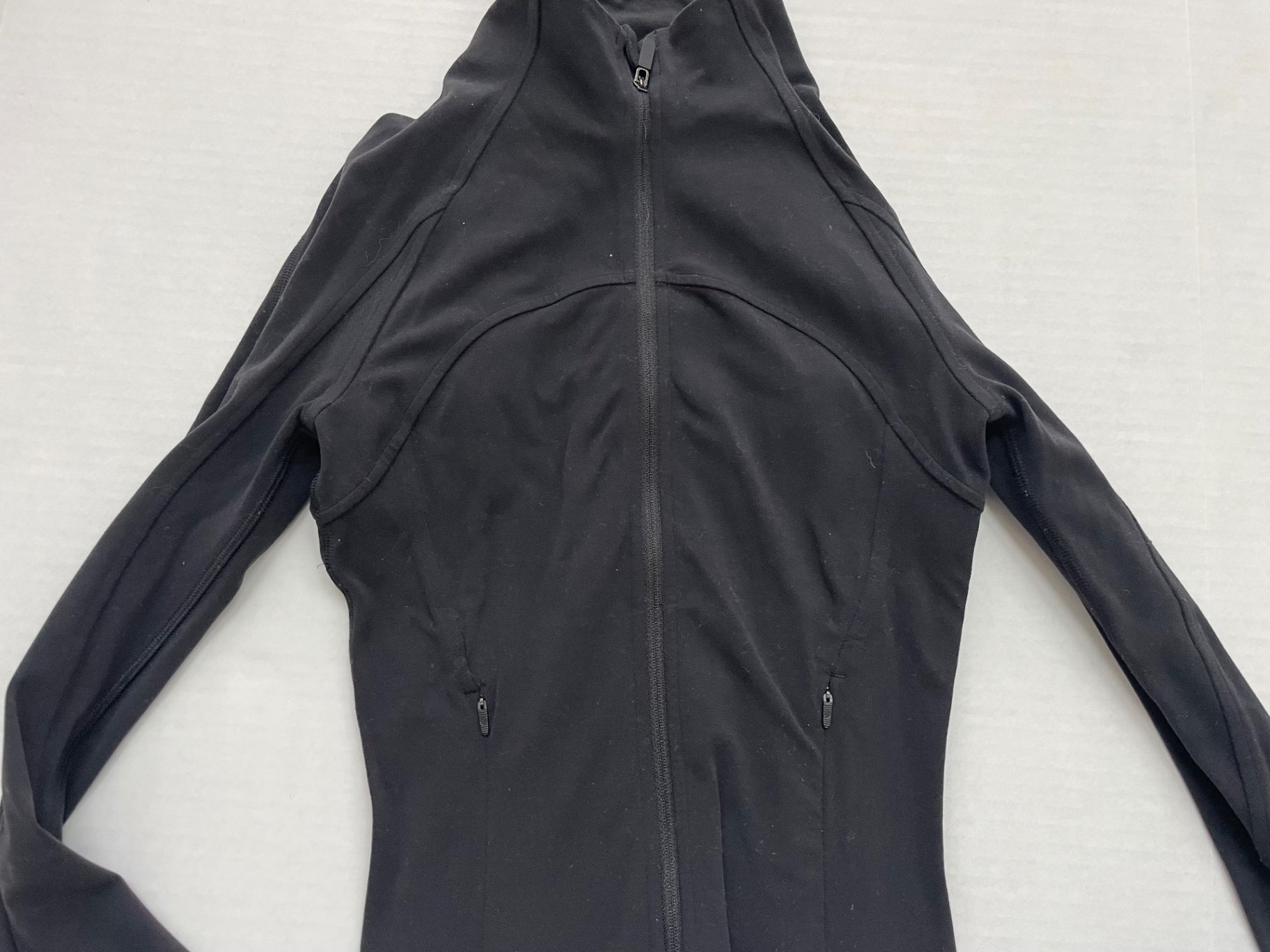 Lululemon Jackets/Coats 0-2 Black Synthetic/Softshell Fabric